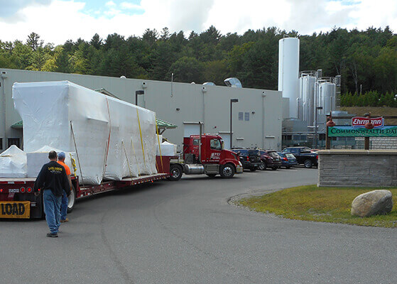 Exterior view of the Commonwealth Dairy Facility 