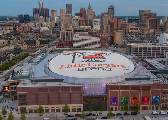 Little Caesars Arena :: Shambaugh & Son