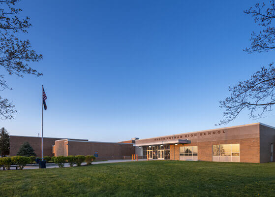 Entrance of North Putnam Community School